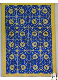 MORNING GLORY - THE MORNING (Matisse blue and gold)